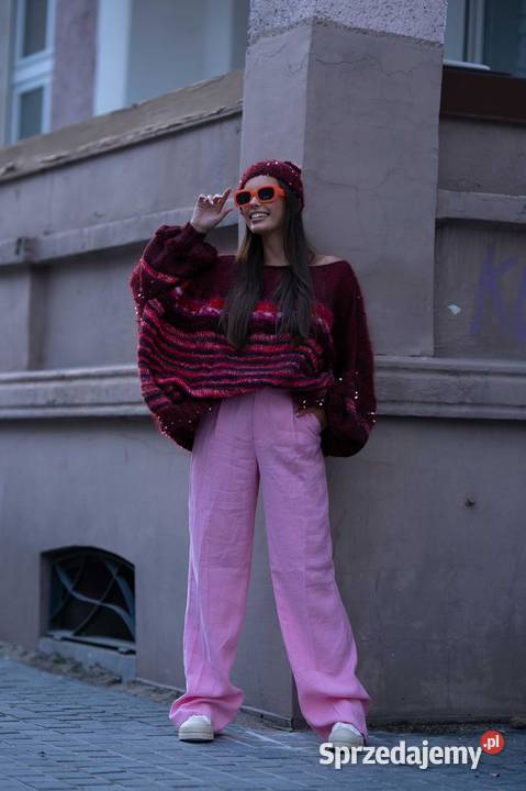 SWETER OVERSIZE Rozmiar uniwersalny Banino