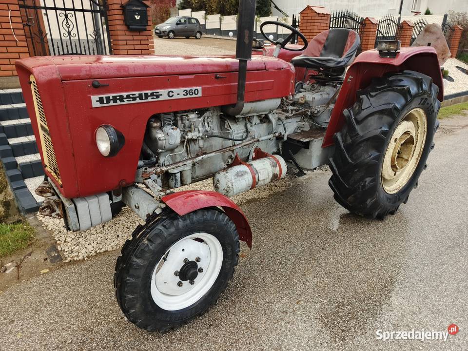 Ursus C 360 80r Zarejestrowany świętokrzyskie Krajno-Zagórze