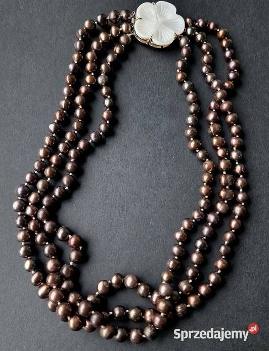 PERŁY NATURALNE SŁONOWODNE NASZYJNIK ODESSA Częstochowa sprzedam