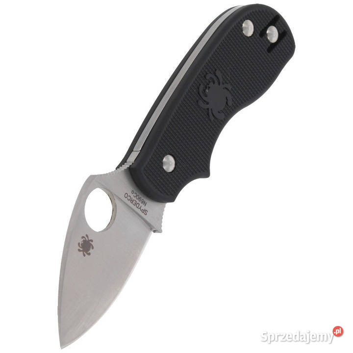 Nóż składany Spyderco Squeak FRN Black Plain Warszawa