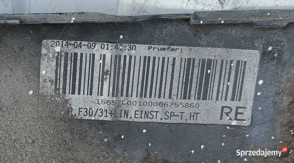 BMW 3 F30 F31 LISTWA PROGOWA PRÓG