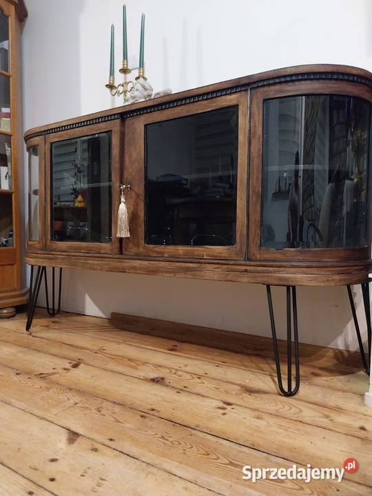 Komoda retro przedwojenna witryna antyk Gdańsk