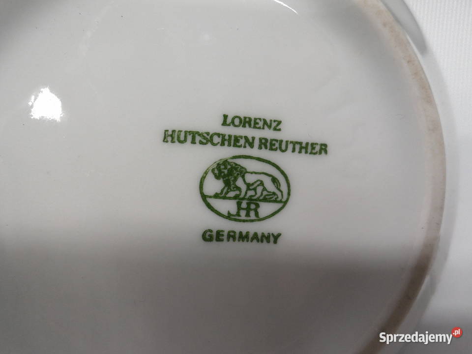Porcelanowa Popielniczka LORENZ HUTSCHENREUTHER