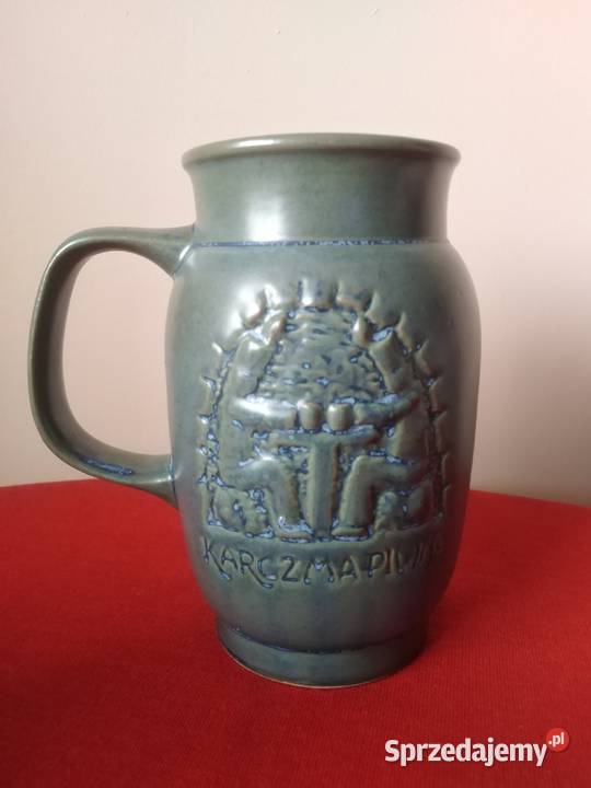 Kufel Ceramiczny ZG Lubiń Barbórka 1971 Wałbrzych