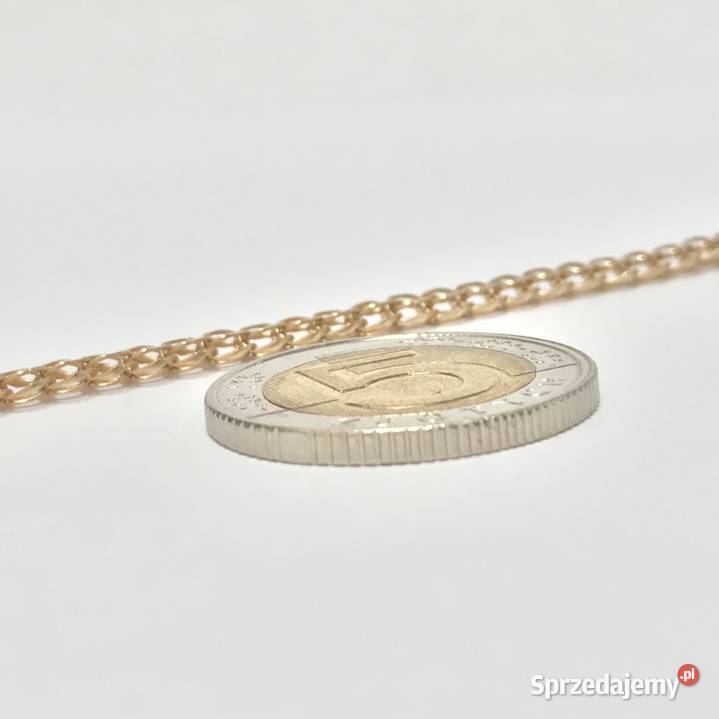 Złoty ŁAŃCUSZEK damski 585 14K cudowny Warszawa