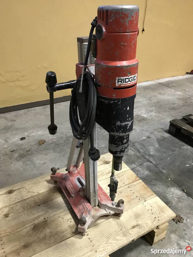 Wiertnica RIDGID RB 2083 stojak zestaw 6 koronek Szemud
