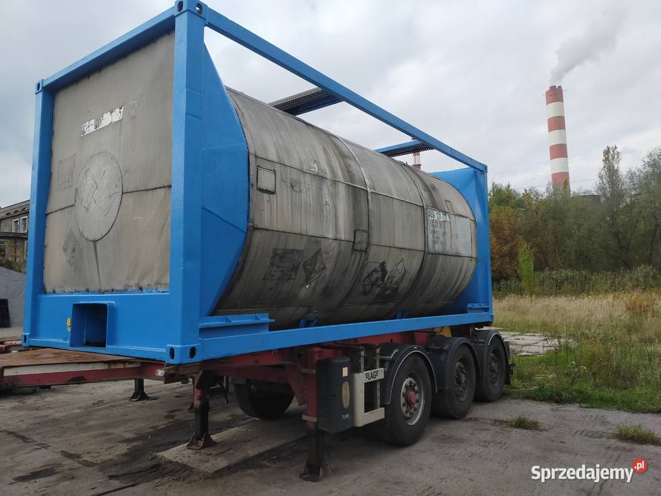 Naczepa cysterna zbiornik kontenerowy sprzedam