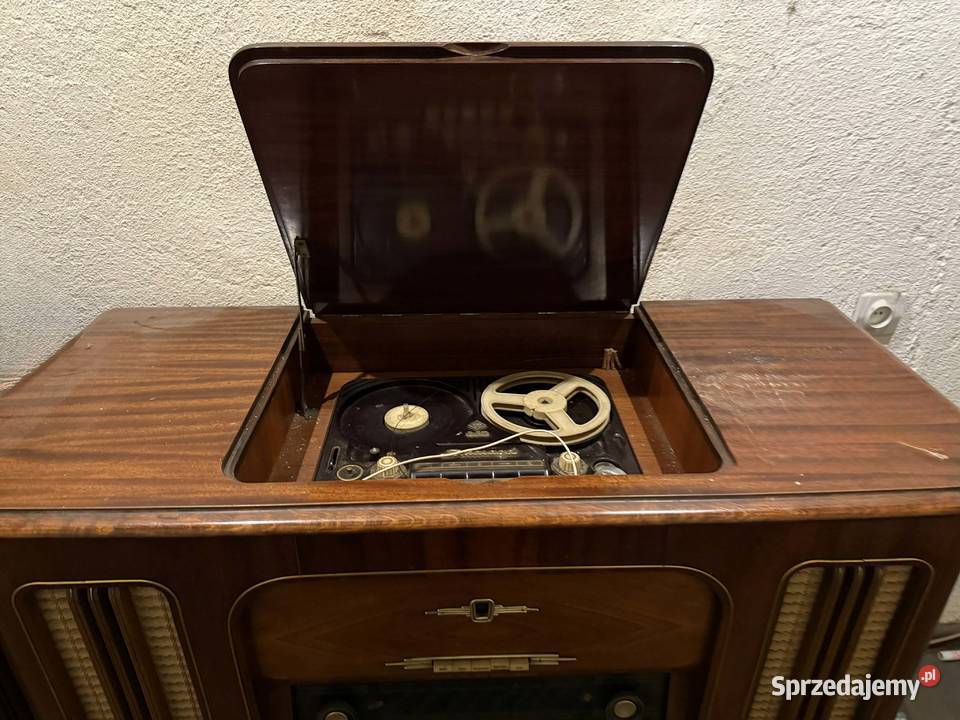 RFT Musikschrank lohengrin 8E155II radiola szafa