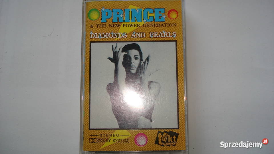 PRINCE Diamonds adn Pearls kaseta magnetofonowa Łódź