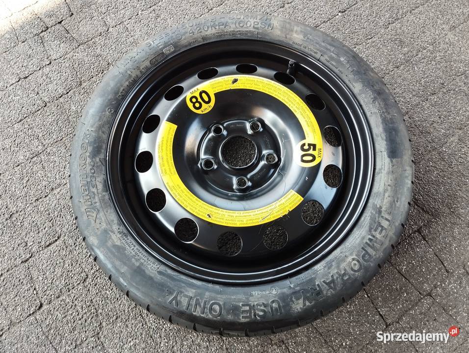 Koło dojazdowe Vw Audi Skoda Seat 16 5x112 35J