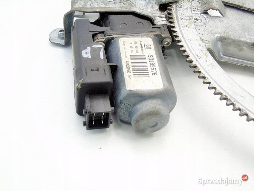 Podnośnik szyby lewy przód Opel Meriva A śląskie Sosnowiec