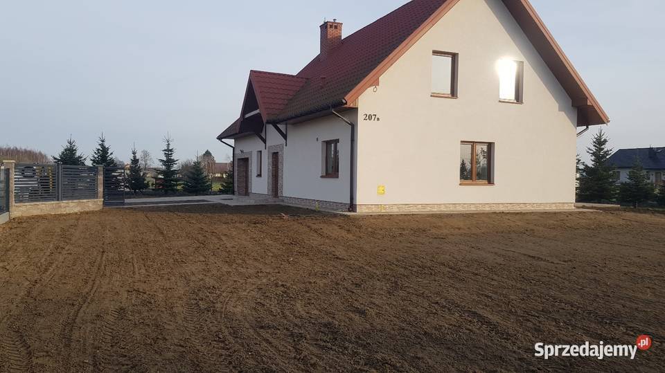 Wyrównanie działki Dębica Rzeszów niwelacja