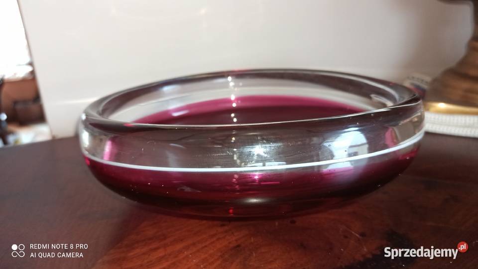 Patera kryształ Sea Glasbruk Sveden Gdynia sprzedam