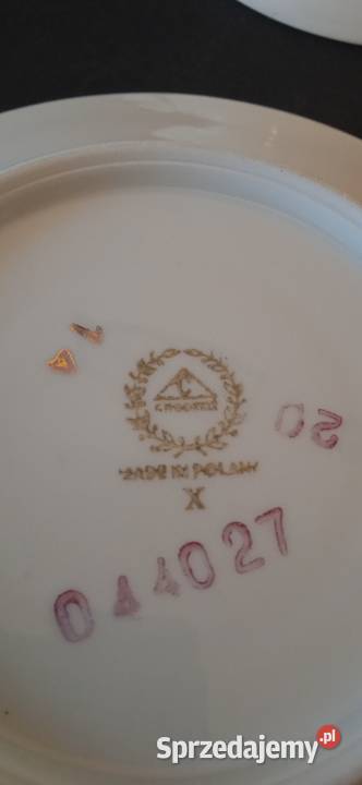 Porcelanowy Zestaw Kawowy z Chodzieży Łódź