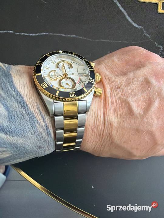 Zegarek Cristian Lay złocony Piła sprzedam