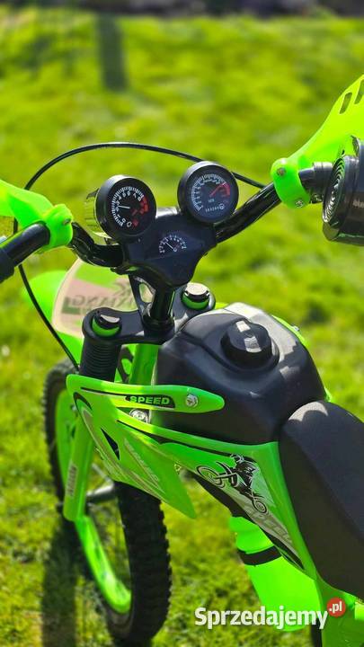 449 Rower 16 cross zielony Zabrze