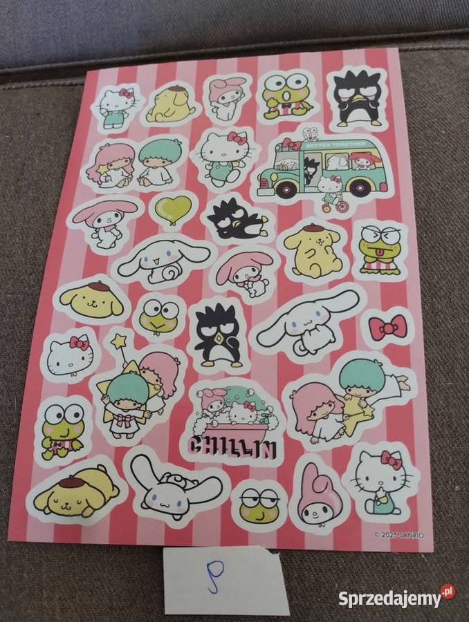 Naklejki hello kitty 3 Artykuły szkolne Siemiatycze