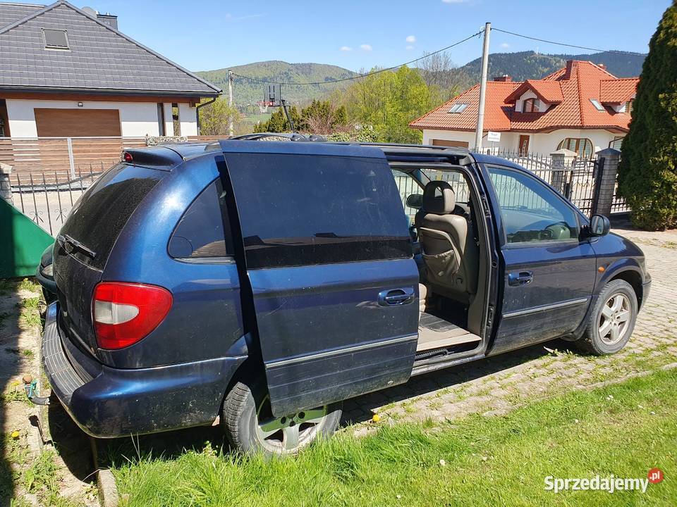 Chrysler Grand Voyager awd 4x4 33 Benzyna LPG automatyczna Limanowa sprzedam