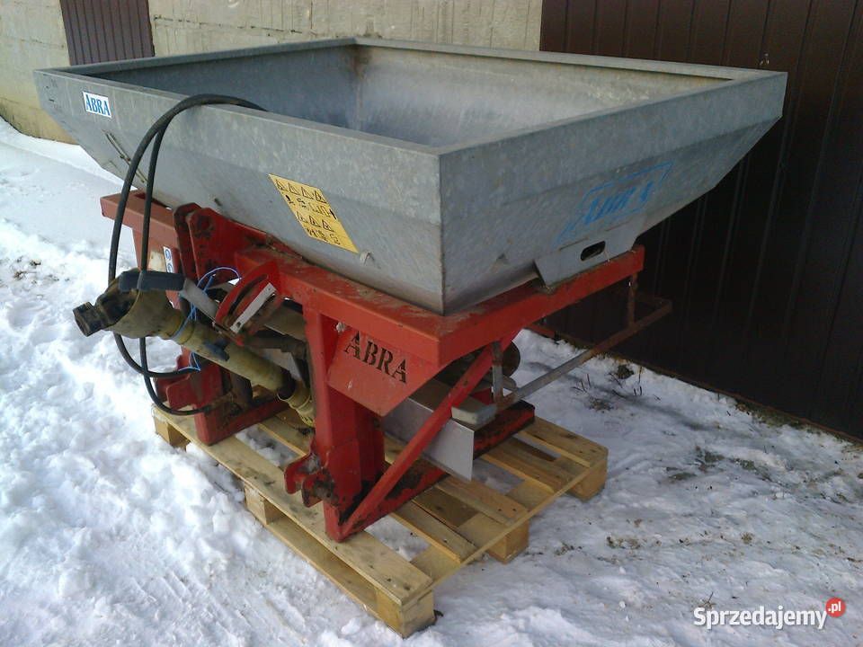 rozsiewacz dwutalerzowyagregat siewnyowijarka