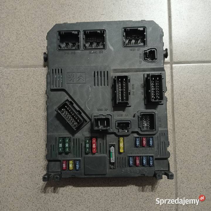 MODUŁ SKRZYNKA BSI PEUGEOT CITROEN S118085220A Komputery zachodniopomorskie Kamień Pomorski