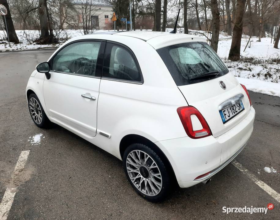 Fiat 500 12 Lounge EU6d Panorama Klima Navi lakier metallic Motoryzacja Jaśkowice