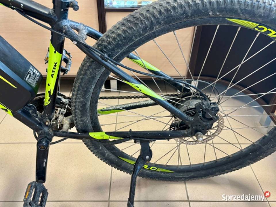 Rower elektryczny Lovelec ATIK 17 zielony 29 250 sprzedam