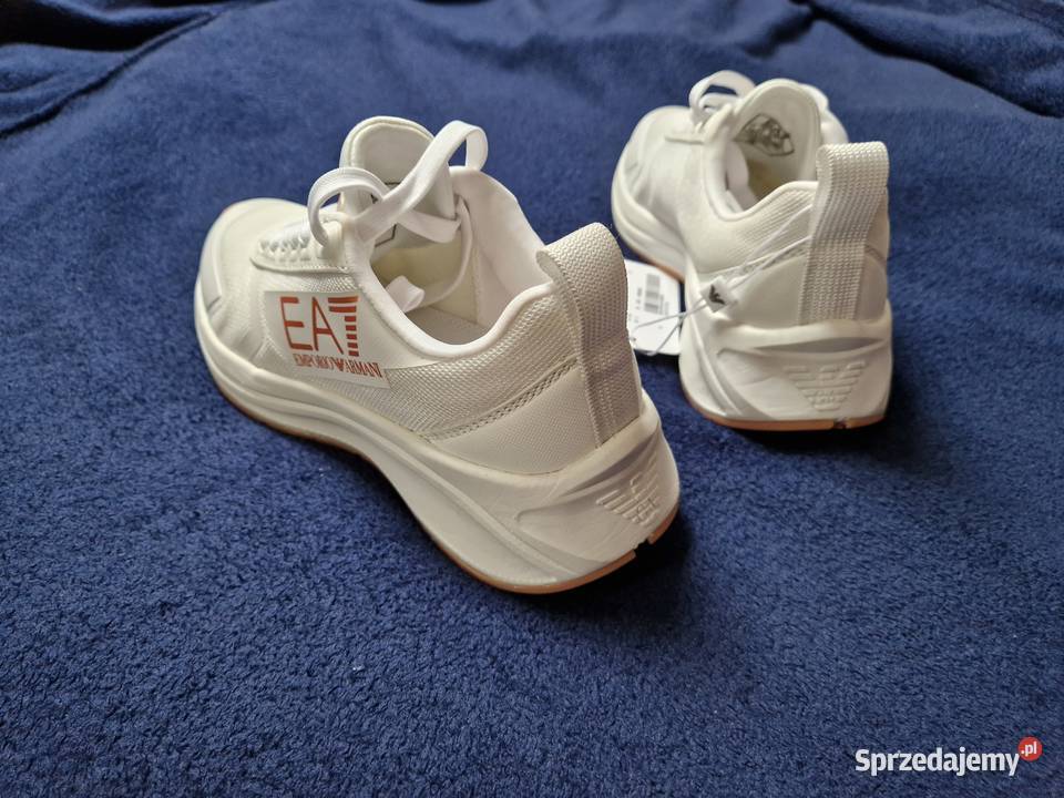 Nowe białe buty sportowe damskie sneakersy EA7