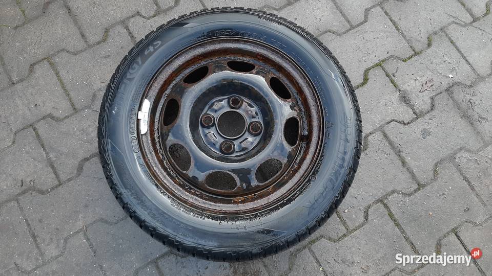 KOŁA OPONY ZIMOWE HANKOOK FELGI 15570 R13 2017 Nowy Tomyśl