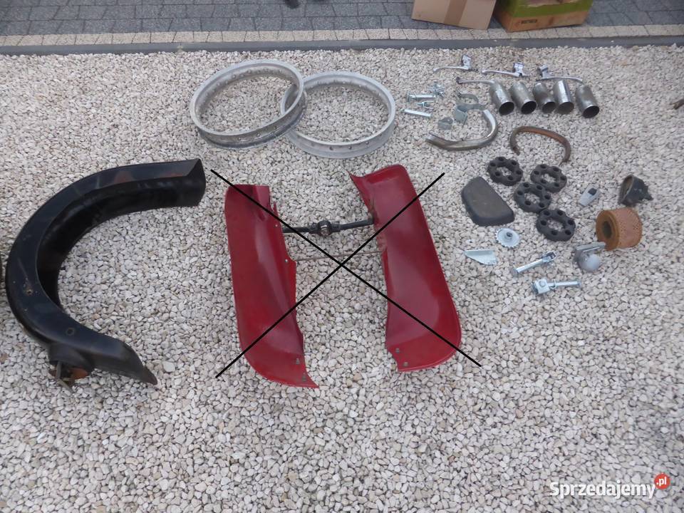 MZ TS 250 2 TROPHY błotniki i inne Radomsko