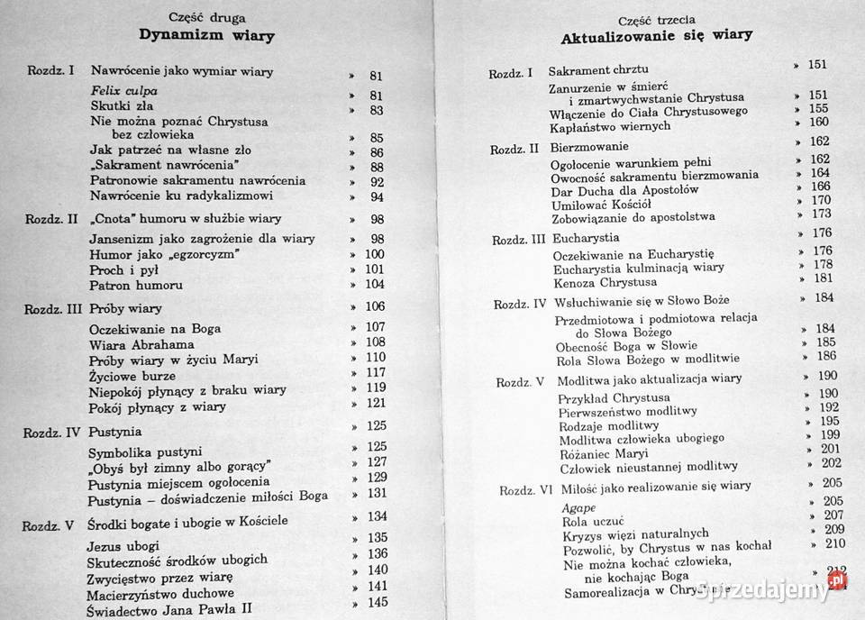 Rozważania o wierze ks Tadeusz Dajczer Pozostałe