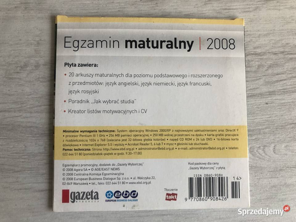 Egzamin maturalny angielski niemiecki francuski Łódź