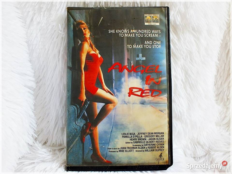 Kaseta VHS Film Angel In Red Thiller Anioł w Filmy Żary