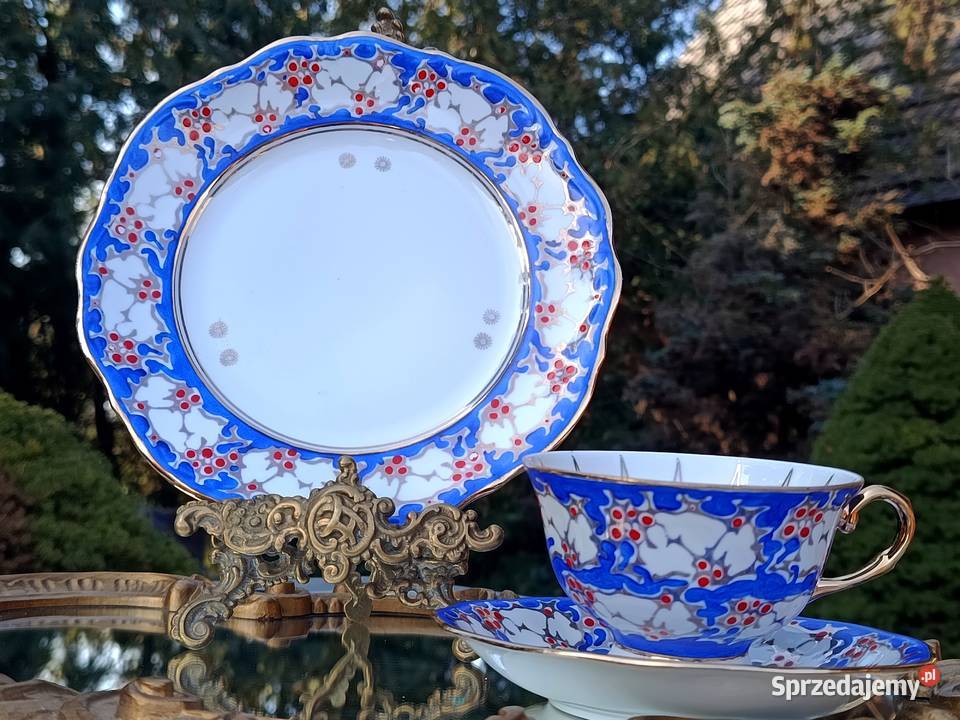 Filiżanka Trio porcelanowe lubuskie Klenica