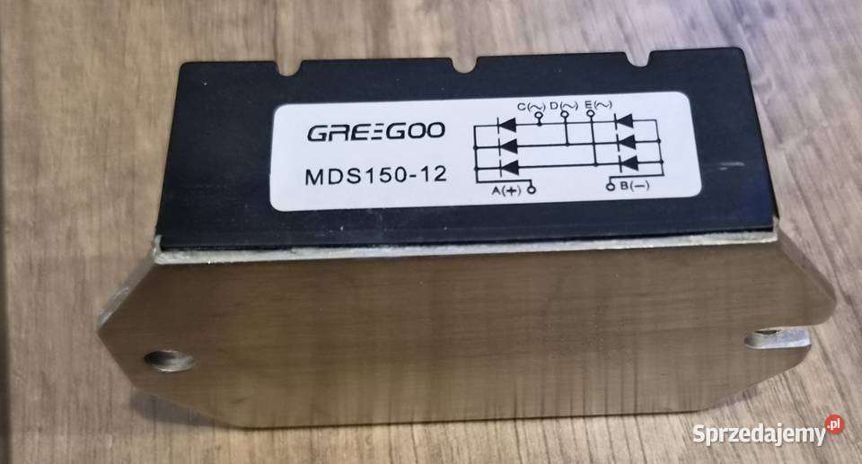 Mostek Prostowniczy Trójfazowy GREEGOO MDS100A12 pomorskie Leśniewo