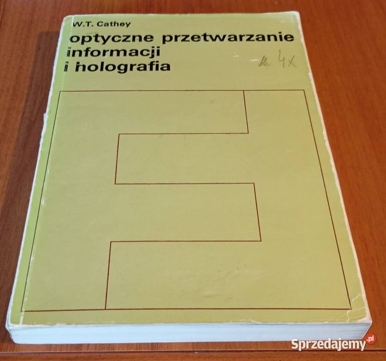 Optyczne przetwarzanie informacji i holografia W pomorskie Gdańsk