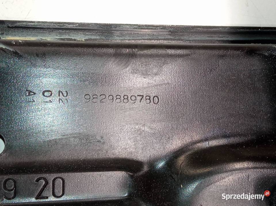MECHANIZM SZYBY LEWY PRZÓD EU 9829889780 Peugeot osobowe
