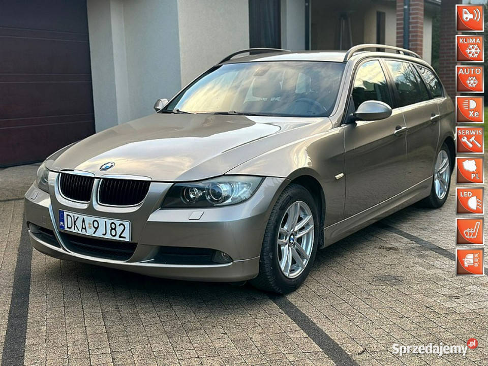 BMW 318 BMW e91 318i 20 143 6Biegów Xenon PDC Zarejestrowany w Polsce Wrocław