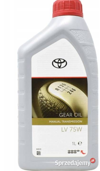Oryginalny olej do skrzyni biegów Toyota 75W 1L Skrzynie biegów manualne Zamość