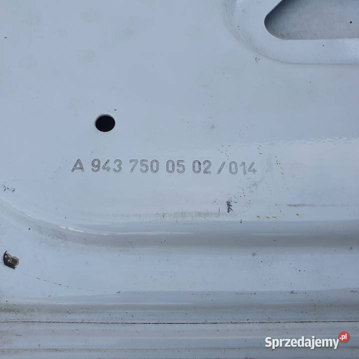 MERCEDES ACTROS MP2 MP3 KLAPA DRZWICZKI SCHOWKA Karoseria Bieleń