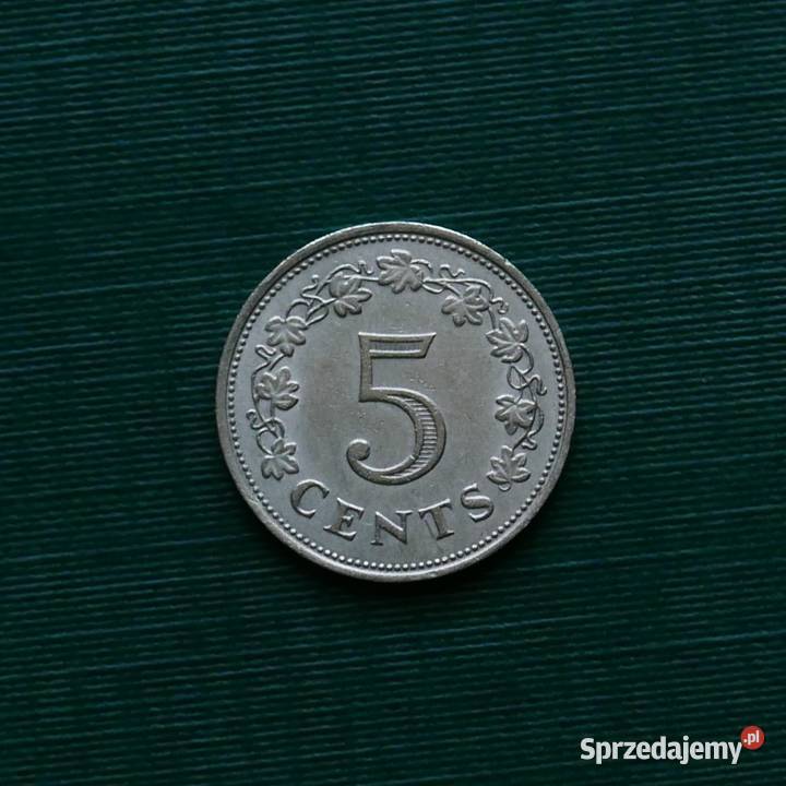 MALTA 5 centów 1972r
