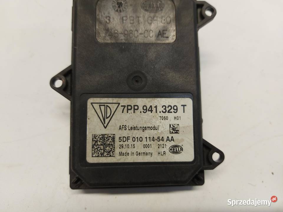 PORSCHE MACAN 95B Przetwornica lampy przód prawa Przetwornice