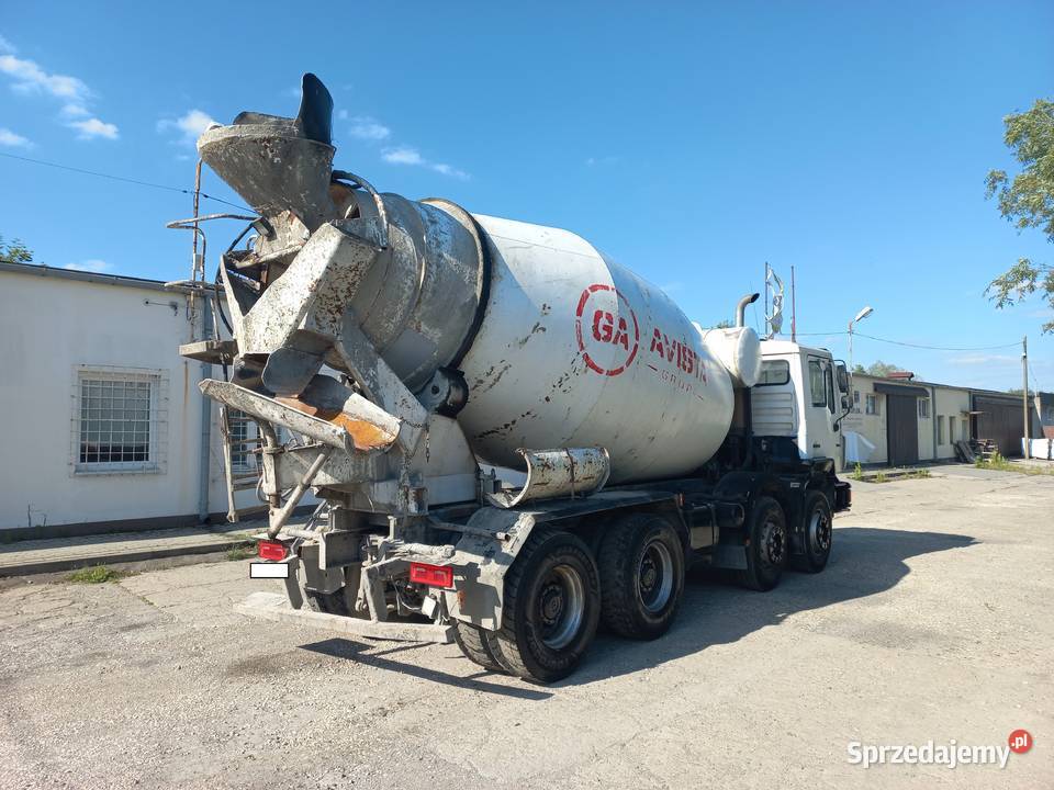 Man 32322 F90 8X4 Betonomieszarka Gruszka