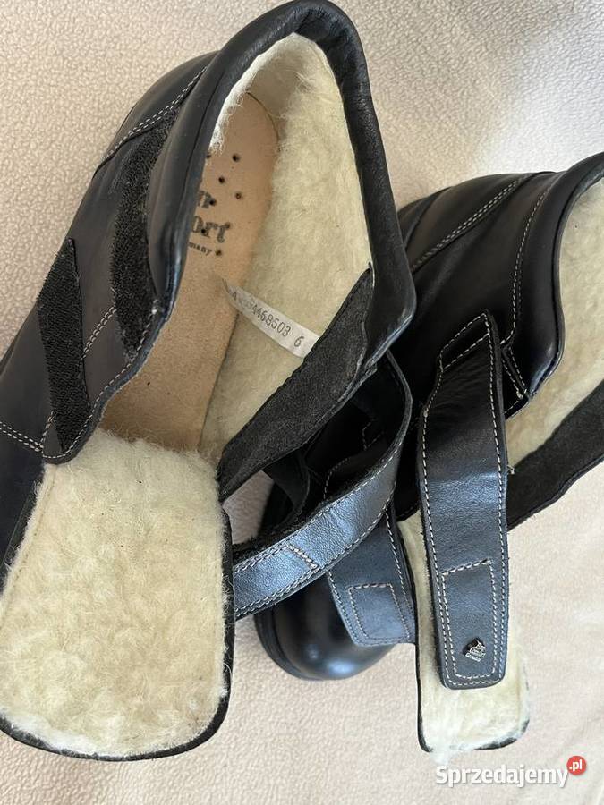 Finn Comfort skórzane buty damskie zdrowotna Jastrzębie-Zdrój