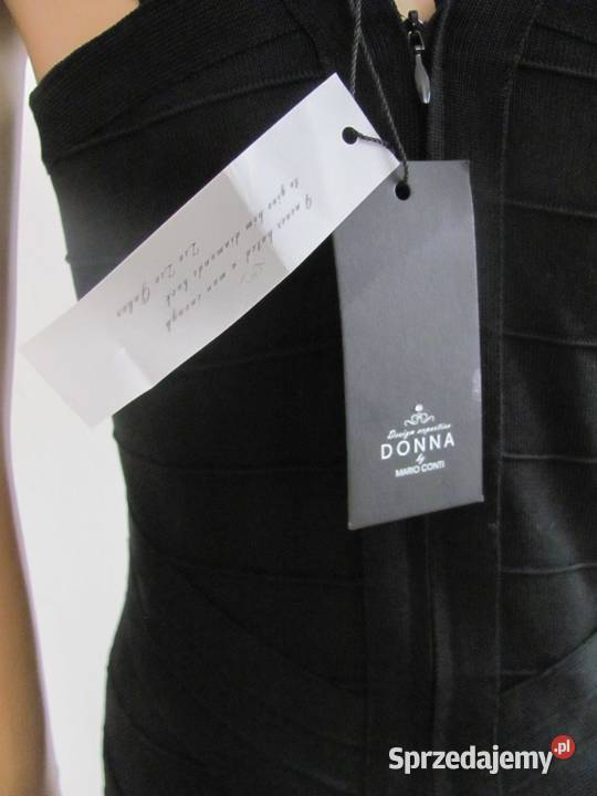 Donna By Mario Conti Tamara Bandage Dress r M Bez wzoru Zamość sprzedam