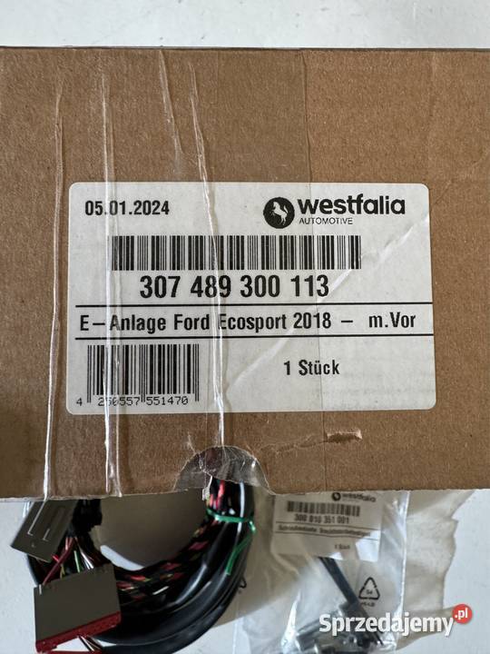 Wiązka haka holowniczego Westfalia 307489300113 Wrocław