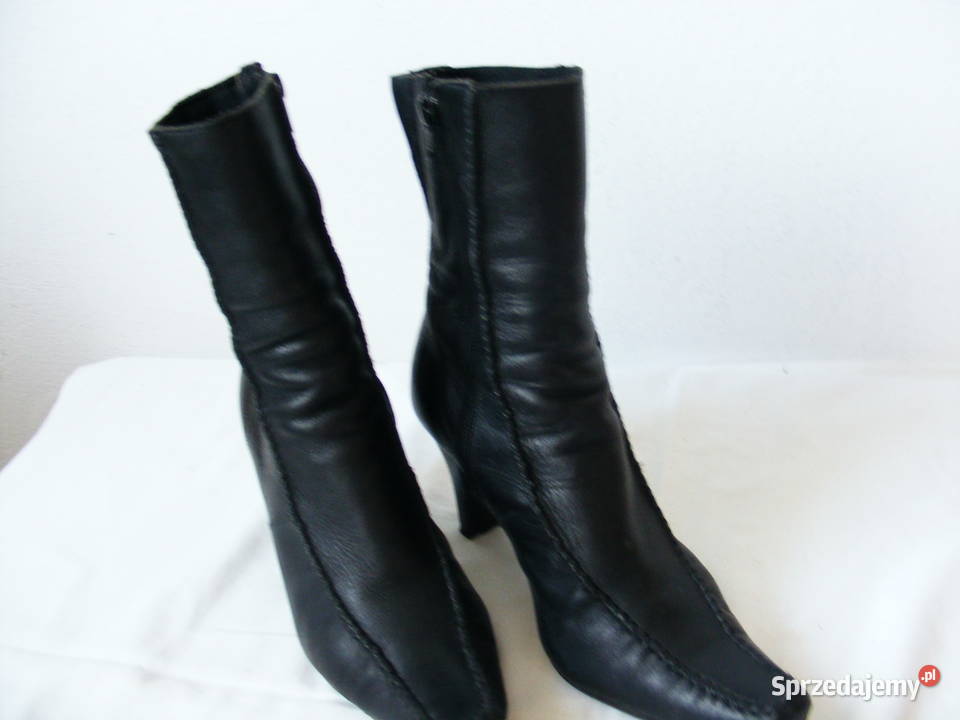 Kozaczki krótkie skórzane R 37 Oborniki Śląskie