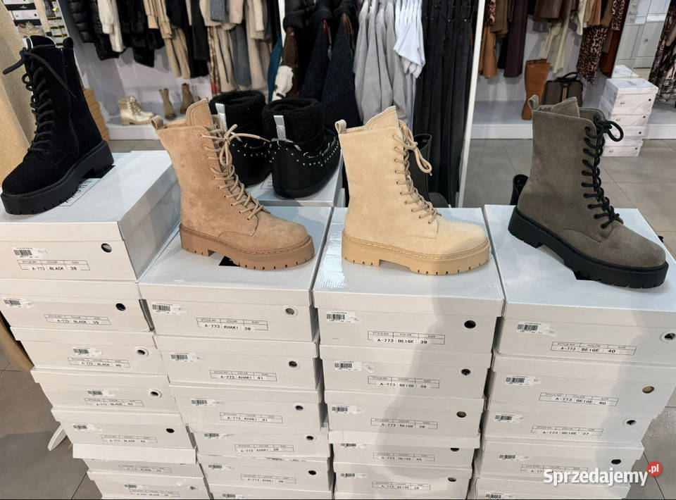 Odzież obuwie damskie likwidacji sklepu Niepołomice sprzedam