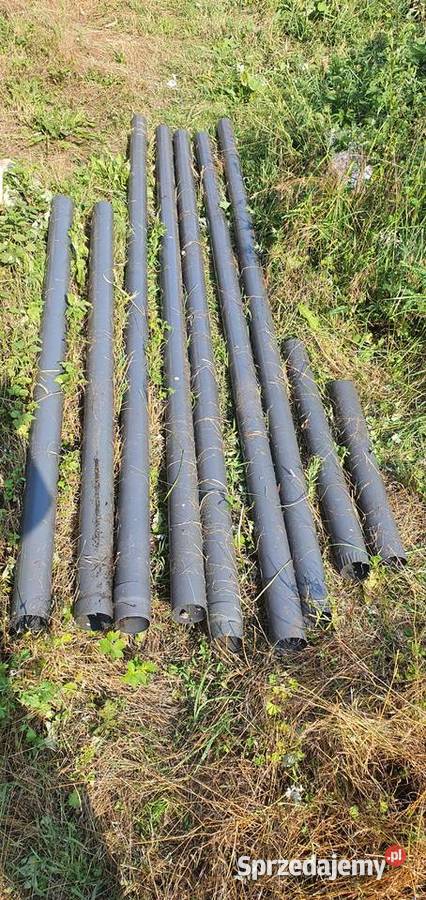 Rury stalowe spustowe grafit 90 ok 20 mb dolnośląskie Wrocław