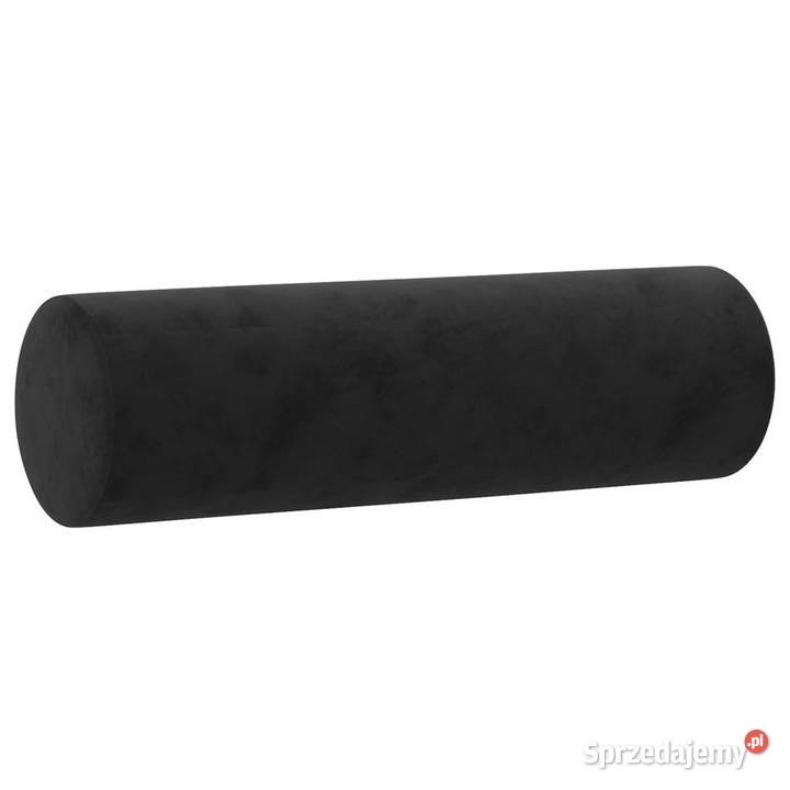 2osobowa sofa z poduszkami czarna 140 aksamit Warszawa sprzedam