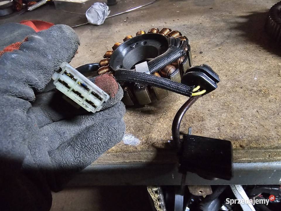 Honda CBR 125 jc34 iskrownik stojan alternator Jelenia Góra